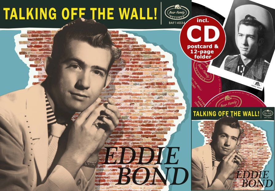 Bond ,Eddie - Talking Off The Wall! ( 10 Inch Lp + cd ) - Klik op de afbeelding om het venster te sluiten